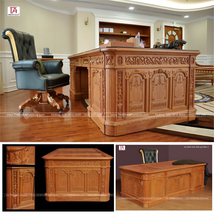 Bàn Làm Việc Gỗ Cao Cấp  TA 5011