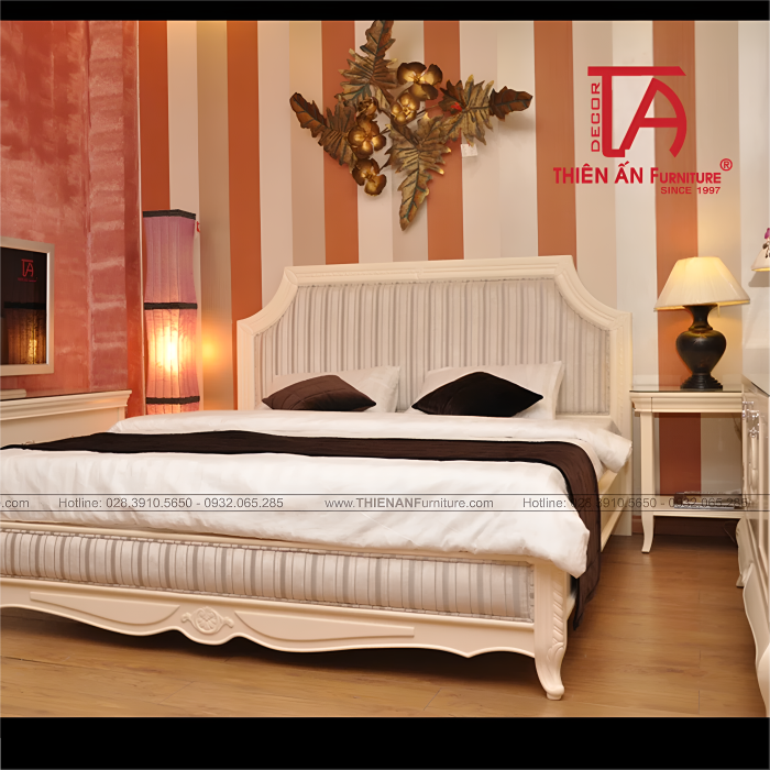 Giường Ngủ Bán Cổ Điển TA 0718