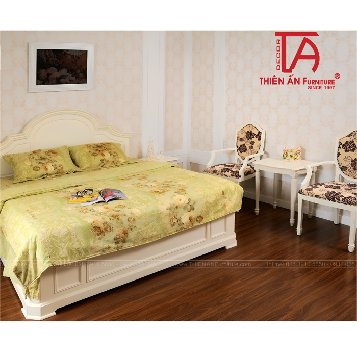 Giường Ngủ Bán Cổ Điển TA 0719