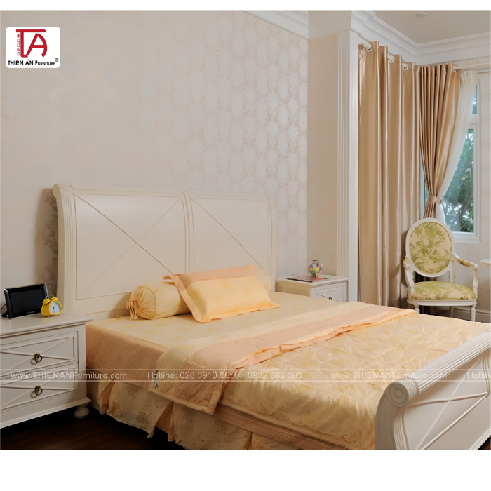 Giường Ngủ Bán Cổ Điển TA 0720