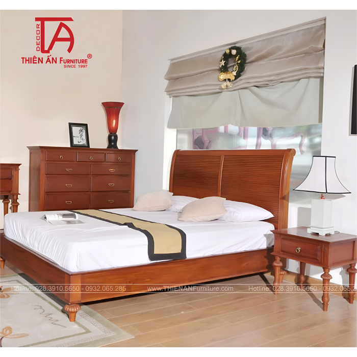 Giường Ngủ Bán Cổ Điển TA 0724