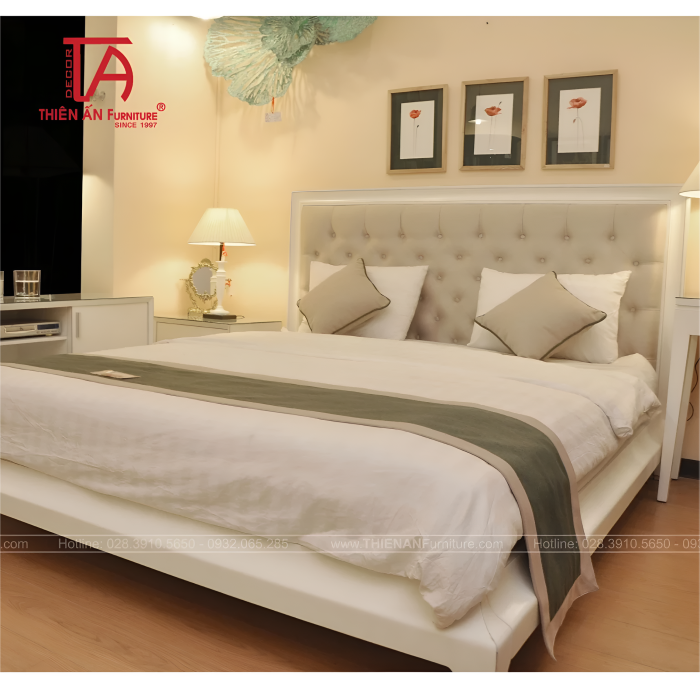 Giường Ngủ Bán Cổ Điển TA 0731