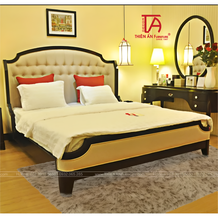 Giường Ngủ Bán Cổ Điển TA 0732