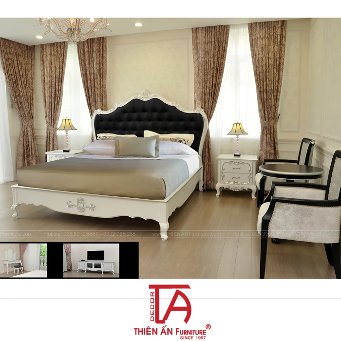 Giường Ngủ Cổ Điển TA 0607