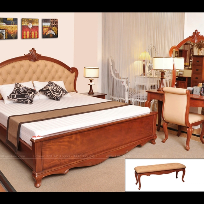 Giường Phong Cách Cổ Điển TA 0711